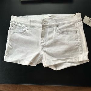 Else Cuffed Short- White NWT